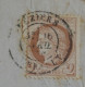 DO18 FRANCE   LETTRE RR 1876 BEZIERS   + CERES N°51  SEUL  ++ AFF. INTERESSANT+++ - 1849-1876: Période Classique