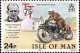 Man Poste N** Yv:205/209 75.Anniversaire Du Tourist Trophy (Thème) - Moto