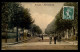 02 - LAON - AVENUE CARNOT - CARTE TOILEE ET COLORISEE - Laon