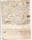 Delcampe - N°2044 ANCIENNE LETTRE DE ELISABETH DE NASSAU A SEDAN AU DUC DE BOUILLON DATE 1625 - Historical Documents