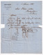 Lettre1861 Paris Louis Millet Agent De Change Pontvallain Sarthe Vérin Notaire - 1853-1860 Napoléon III.