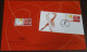Greece 2007 Stop Aids Official Elta Commemorative Cover-Diptych - Ungebraucht