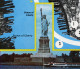 Delcampe - Dépliant Touristique.Amérique.Circle New York By Boat.East River.Hudson River.Circuit En Bateau Autour De New York. - Reiseprospekte