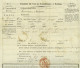 5 Reggimento Di Linea Italiano Venezia Venedig 1811 Foglio Di Via Feuille De Route Mestre Treviso Udine Conegliano Etc - Documents Historiques