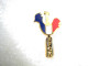 PIN'S   COQ  FÉDÉRATION  FRANÇAISE  CRICKET  Email Grand Feu - Other & Unclassified