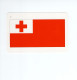 Chromo/carte Plastifiée Moderne TONGA Nuku'alofa Oceanie Oceania Drapeau Flag Plan Map 90 X 58 Mm Neuve TB - Autres & Non Classés