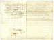 Madrid 1807 Passeport Francisco Xavier De Negrete Y Adorno (1763-1827) General Espagnol - Documents Historiques