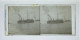 Collection De 9 Photographies Stéréo Sur Verre De Navires à Vapeur Et De Navires De Guerre. France C. 1900 8,5 X 17,5 Cm - Boats