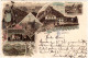 Bayern 1897, Postablage-K1 WENDELSTEINHAUS Auf Litho-AK M. 5 Pf. (Sem 175.-) - Covers & Documents