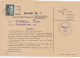 37138# TRES RARE TARIF ABONNEMENT AUX TIMBRES POSTES HITLER 1 RM Obl RÜMELINGEN 20 SEPTEMBRE 1943 RUMELANGE Luxembourg - 1940-1944 Occupation Allemande