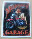 THEME FEMME / SEXY / MOTO : AUTOCOLLANT PIN-UP MOTORHEAD GARAGE - Autocollants