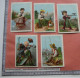 5 Cards SWITSERLAND  C1870  Schweiz Zwitserland - 11cm X 7,cm50 - Suisse Zurich Genossenschaft Chromo Litho Quality VG - Sonstige & Ohne Zuordnung