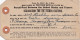 37156# DECLARATION FOR THE FRENCH CUSTOMS FOOD CLOTHING Obl SECANE PA PENNSYLVANIE 1947 DOUANE ALIMENT VETEMENT - Brieven En Documenten