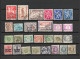 Belgique  Lot Pour Recherches 76 Timbres - Collections