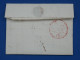 DO19 FRANCE  LETTRE RARE   1821 PETIT BUREAU CROISSANVILLE A PARIS  +CACHET CIRE  +AFF. INTERESSANT++ - 1801-1848: Voorlopers XIX