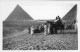 26993 " DRAGOMANNI A GIZA-SULLO SFONDO LE PIRAMIDI DI CHEFREN E CHEOPE " ANIMATA-VERA FOTO-CART. POST. NON SPED. - Piramiden