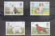 Großbritannien 781-784 Postfrisch Hunde #WR667 - Andere & Zonder Classificatie