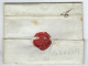 Lettre à La Fleur De Lys 1784 Rotenburg  Pour Beaune - ....-1700: Precursors