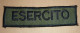 Tag Esercito Velcro Adesivo - Esercito Italiano - Vintage (255-8) - Italian Army Tag Combat Uniform - Hueste