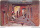 ABTP5-06-0451 - Etude Artistique - Une Vieile - Rue à MENTON - Menton