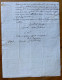 GOVERNO PONTIFICIO LEGAZIONE DI FERRARA - GEMDARMI PONTIFICI DI RENAZZO 14 Settembre 1854 - SISTEMAZIONE LETTI .... - Documents Historiques