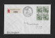 1948 TAG DER BRIEFMARKE SCHAFFHAUSEN ► Chargé-Trauerbrief Von Schaffhausen Nach Thun - Brieven En Documenten