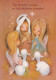 BAMBINO Scena Paesaggio Gesù Bambino Vintage Cartolina CPSM #PBB529.A - Scènes & Paysages