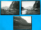 Haute-Savoie Vallée De L’Arve * Magland Secteur De La Gare (ligne Cluses Sallanches) * 3 Photos Vers 1907 - Orte