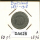 10 PFENNIG 1876 A ALEMANIA Moneda GERMANY #DA628.2.E.A - 10 Pfennig