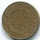 1 CENT 1970 SURINAME NEERLANDÉS NETHERLANDS Bronze Cock Colonial #S10960.E.A - Surinam 1975 - ...