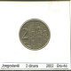 2 DINARA 2002 YUGOSLAVIA Coin #AS618.U.A - Jugoslavia