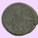 LATE ROMAN IMPERIO Follis Antiguo Auténtico Roman Moneda 3g/20mm #ANT2102.7.E.A - The End Of Empire (363 AD To 476 AD)