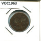 1736 ZEALAND VOC DUIT NETHERLANDS INDIES NEW YORK COLONIAL PENNY #VOC1963.10.U.A - Indes Néerlandaises