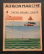 CHROMO   Cartonné Découpage Bon  Marché  Système La Mer Phare Bateau - Au Bon Marché