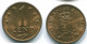 1 CENT 1976 NIEDERLÄNDISCHE ANTILLEN Bronze Koloniale Münze #S10698.D.A - Antilles Néerlandaises