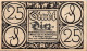 25 PFENNIG 1920 Stadt DIEZ Hesse-Nassau UNC DEUTSCHLAND Notgeld Banknote #PI532 - [11] Lokale Uitgaven