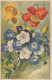 FIORI Vintage Cartolina CPA #PKE695.IT - Flowers