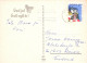 PAPÁ NOEL NAVIDAD Fiesta Vintage Tarjeta Postal CPSM #PAJ959.ES - Santa Claus