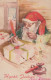 PAPÁ NOEL NAVIDAD Fiesta Vintage Tarjeta Postal CPSMPF #PAJ475.ES - Santa Claus