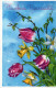 FLOWERS Vintage Ansichtskarte Postkarte CPA #PKE257.DE - Blumen