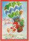 PÈRE NOËL NOËL Fêtes Voeux Vintage Carte Postale CPSM #PAJ960.FR - Santa Claus