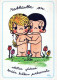 NIÑOS HUMOR Vintage Tarjeta Postal CPSM #PBV416.ES - Humorous Cards