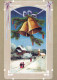 Happy New Year Christmas BELL Vintage Postcard CPSM #PAT213.GB - New Year