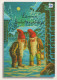 Bonne Année Noël GNOME Vintage Carte Postale CPSM #PBL926.FR - Nieuwjaar