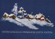 Bonne Année Noël Vintage Carte Postale CPSM #PAV708.FR - Nouvel An