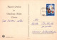 Bonne Année Noël BOUGIE Vintage Carte Postale CPSM #PAV890.FR - Año Nuevo