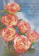 FLOWERS Vintage Postcard CPSM #PBZ155.GB - Blumen