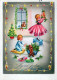 Happy New Year Christmas CHILDREN Vintage Postcard CPSM #PAY907.GB - New Year