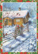 Happy New Year Christmas Vintage Postcard CPSM #PAW692.GB - Año Nuevo