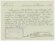 Dienst Deventer - Almelo 1912 - Commandant XIe Landweerdistrict - Unclassified